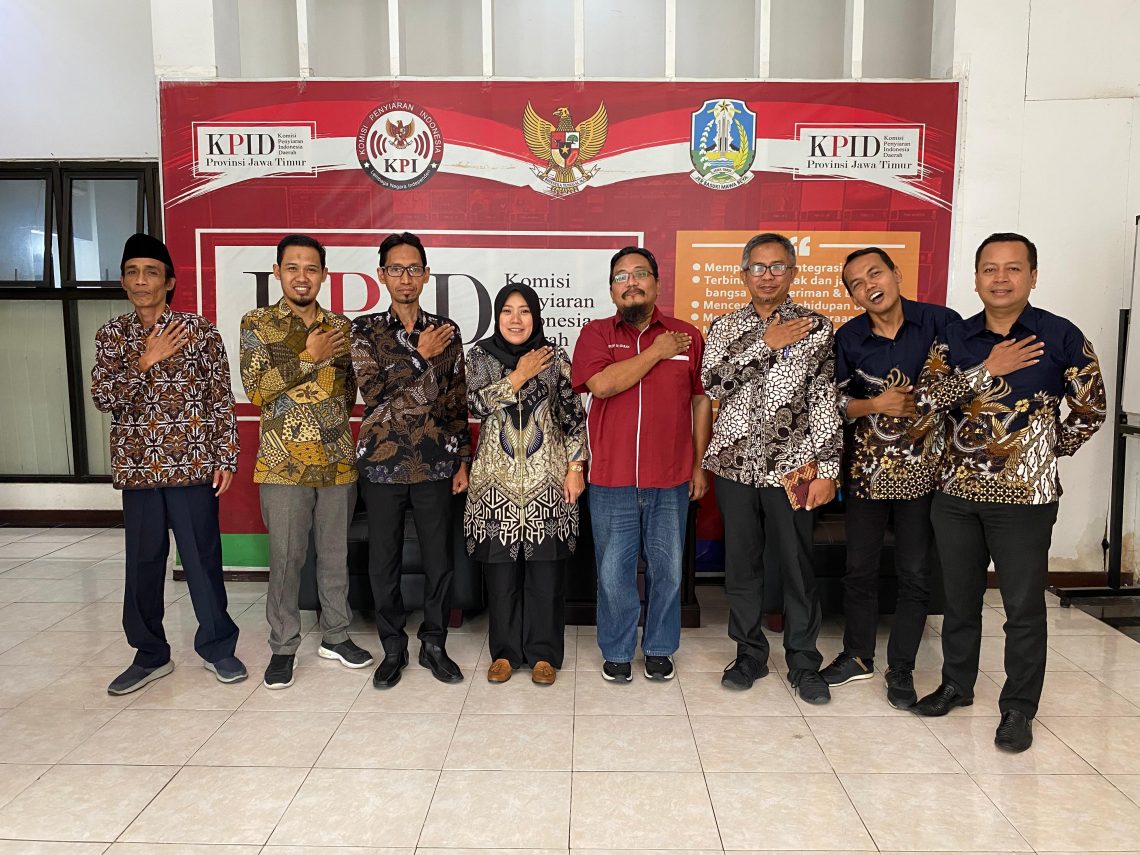 Suasana Coffee Morning di Kantor KPID Jatim pada Jumat (26/1/2024). Foto: dok KI Jatim