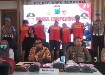 Kasus Pengeroyokan di Tunjungan Surabaya, 6 Oknum Perguruan Silat Ditetapkan Tersangka