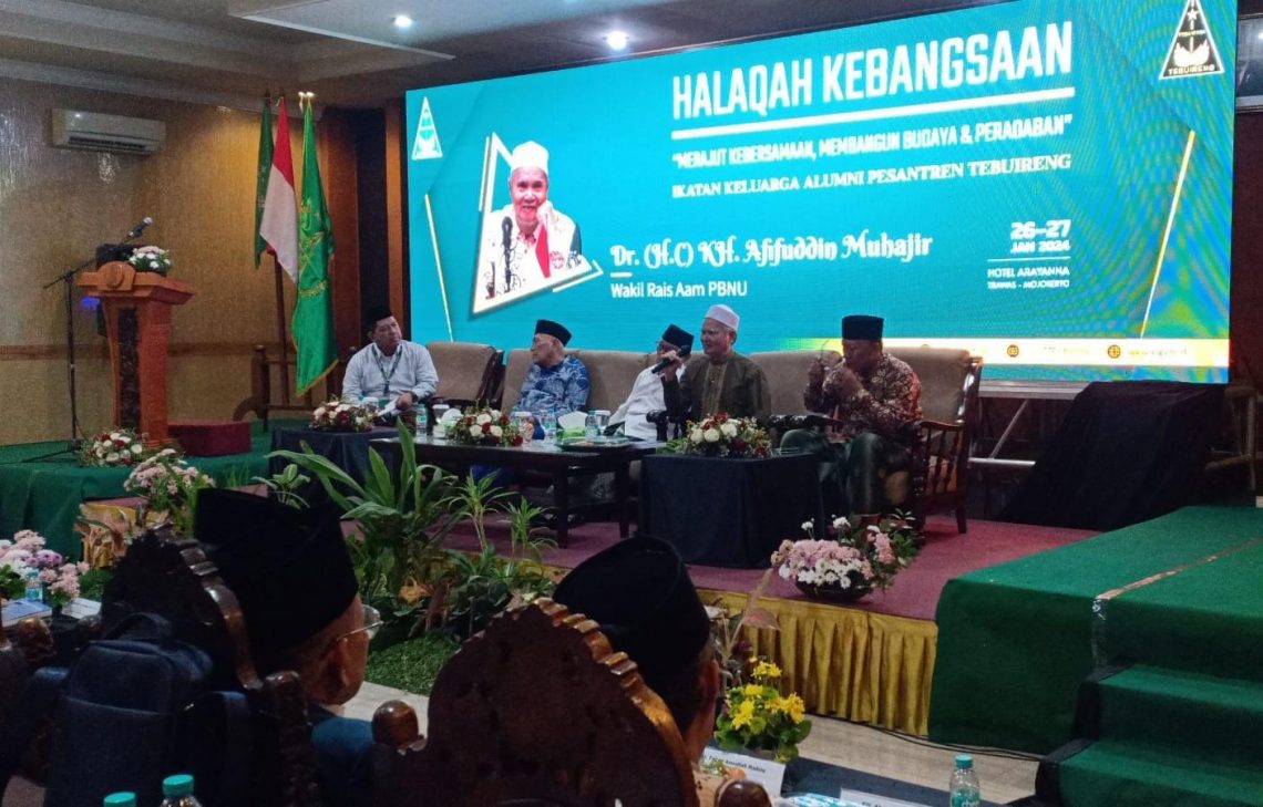 Suasana Rakernas dan Halaqah Ikapete di Mojokerto. Foto: Hanif Nanda/Tugu Jatim