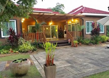 Desain rumah 2 kamar di kampung.