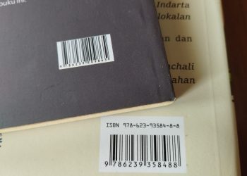 Nomor ISBN.