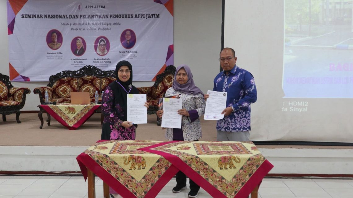 Fakultas Psikologi UM Inisiasi MoA APPI Jatim dan Fakultas Psikologi Se-Jawa Timur 1 Fakultas Psikologi UM.