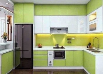 Desain dapur minimalis 3x3.