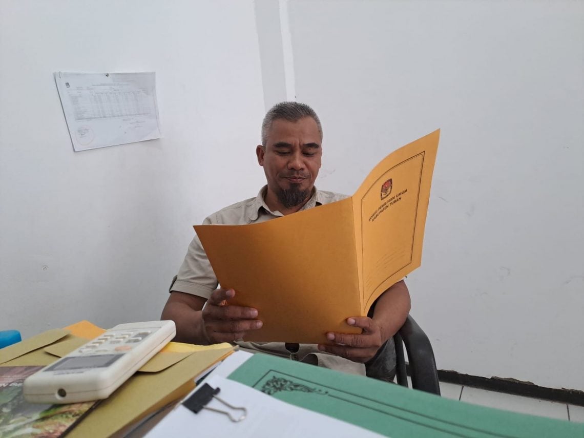 Dua Caleg DPRD Tuban Dicoret dari DCT, Ada Apa? 1 Caleg DPRD Tuban.