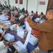 Sukseskan Pemilu, Ratusan Warga Tuban Antusias Ikut Lipat Surat Suara di Gudang Logistik KPU 8 Lipat surat suara.