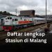 stasiun kereta api di malang