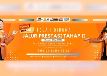 pmb unikama jalur prestasi