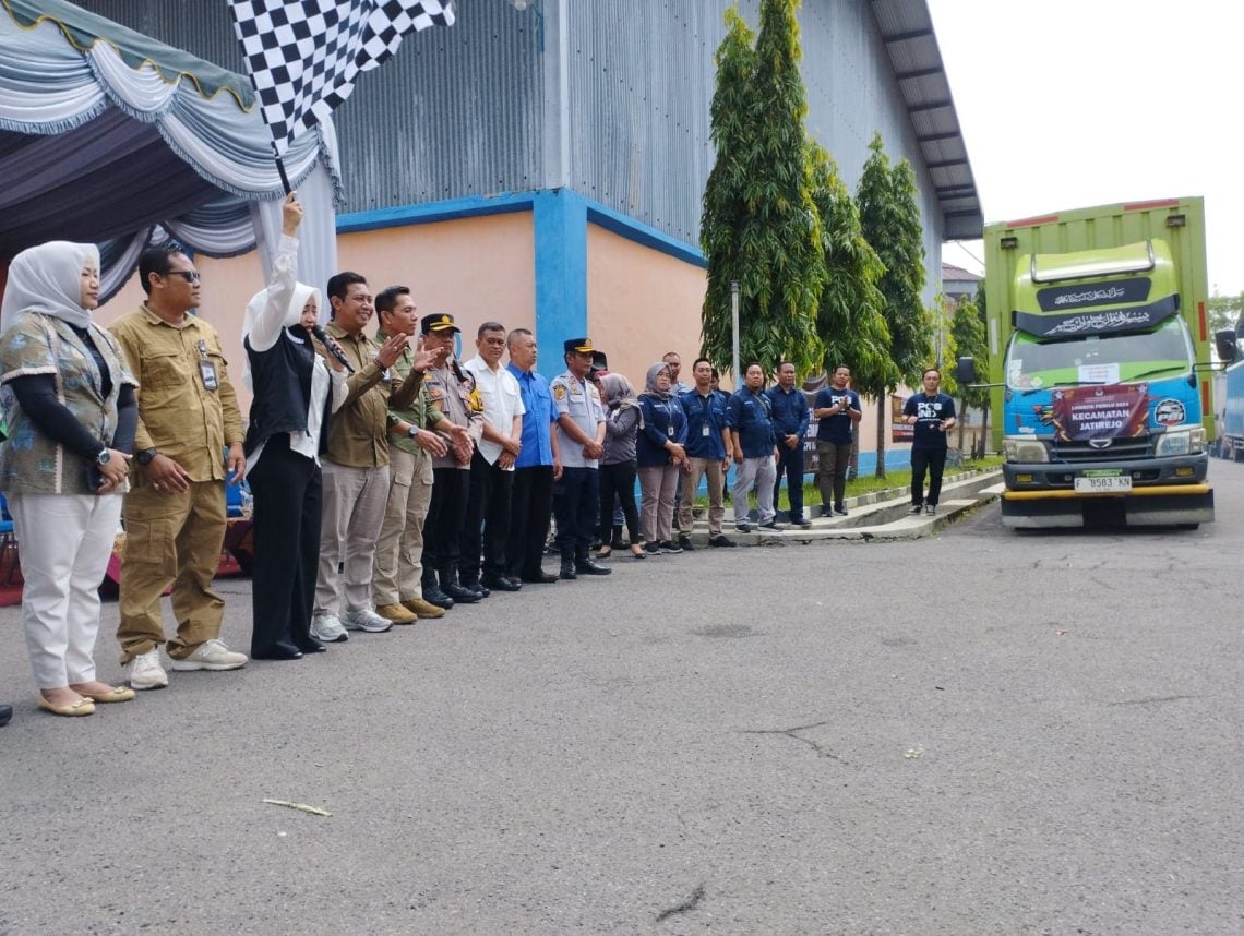 Distribusi Logistik Pemilu 2024, Enam Kecamatan di Kabupaten Mojokerto Terima Duluan 1 Logistik pemilu.