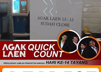 Melejit! Quick Count Film Agak Laen Bikin Melongo Tembus 4,7 Juta Penonton selama Dua Minggu 2 Film Agak Laen.