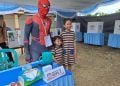 Superhero Spiderman.