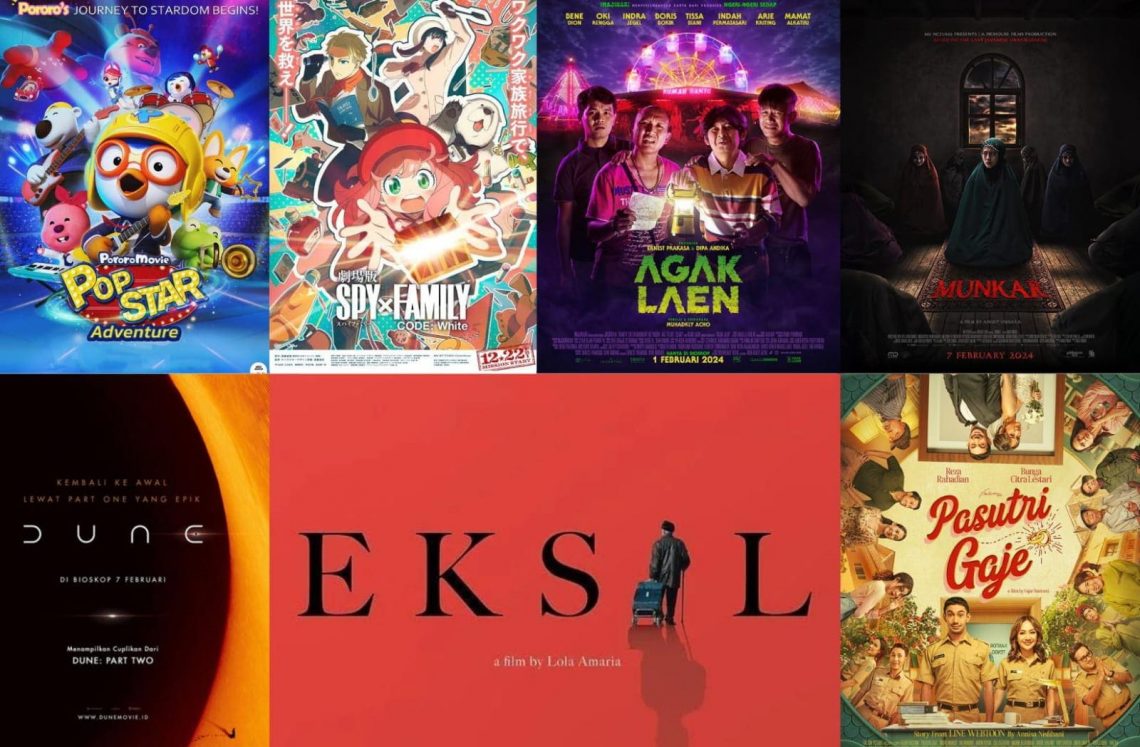 Jadwal bioskop matos hari ini.