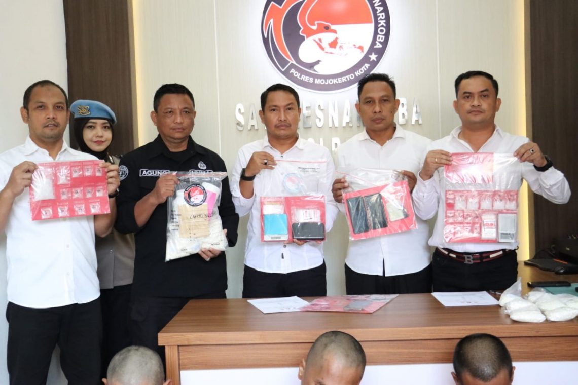 Awal 2024, Polres Mojokerto Kota Ungkap Belasan Kasus Narkoba 1 Kasus narkoba.