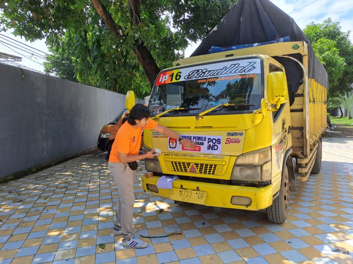 KPU Tuban distribusikan kotak suara pemilu