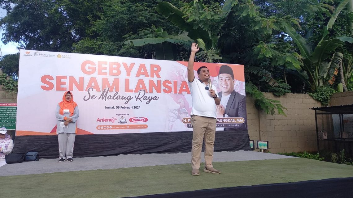 Gebyar Senam Lansia.