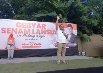 Gebyar Senam Lansia.