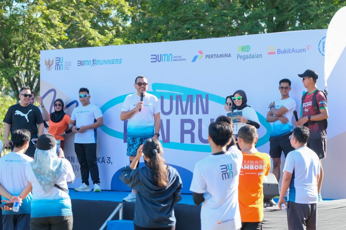 Erick Thohir Konsisten Benahi Kesehatan Mental Karyawan BUMN, Pegadaian Ikut Dukung Roadshow Ke-5 di Kalimantan 1 Arya Sinulingga