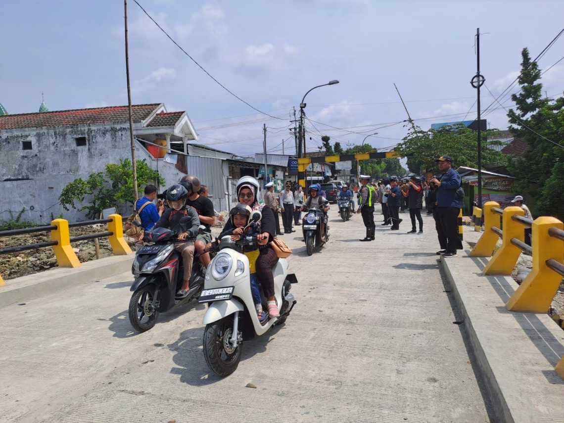 Jembatan Glendeng Dibuka Kembali, Warga Gembira Tak Lagi Ambil Jalan Memutar 1 Jembatan Glendeng.
