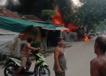 Kebakaran Rumah Mojokerto