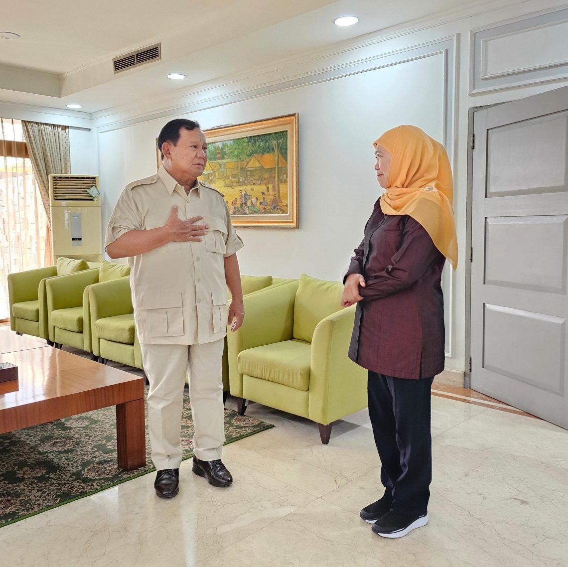 Khofifah Beri Selamat Prabowo Subianto Menang Quick Count 1 Prabowo_Khofifah