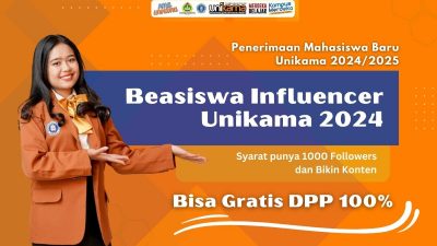 beasiswa influencer unikama