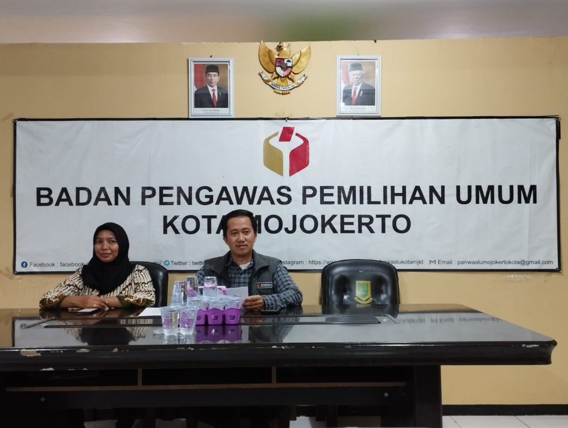 Sempat Viral Panwascam Mundur, Bawaslu Kota Mojokerto Awasi Pemilu Hingga Tuntas 1 Bawaslu Mojokerto