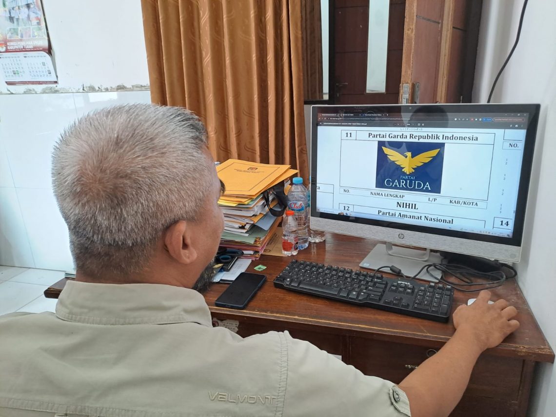 Partai Garuda Masih Dipilih Warga Meski Dibatalkan Kepesertaannya di Tuban 1 Partai Garuda
