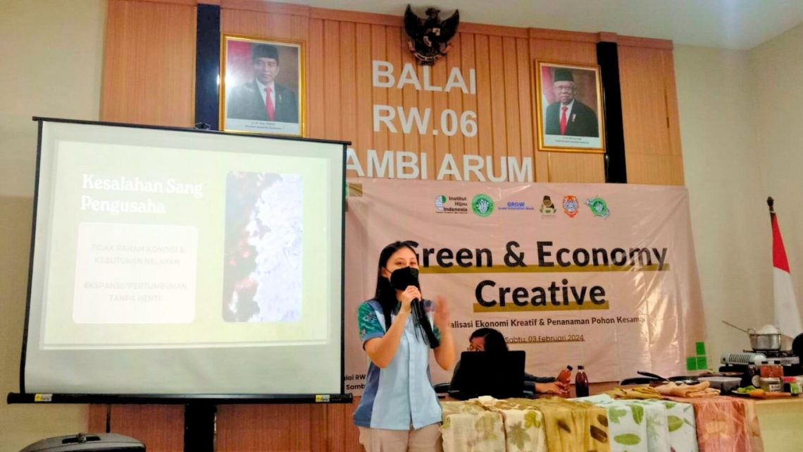 sosialisasi ekonomi hijau