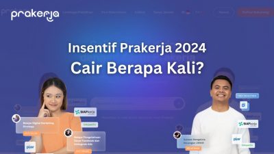 insentif prakerja 2024 cair berapa kali