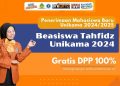 Beasiswa Tahfidz Unikama 2024