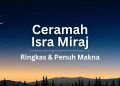 ceramah singkat isra miraj