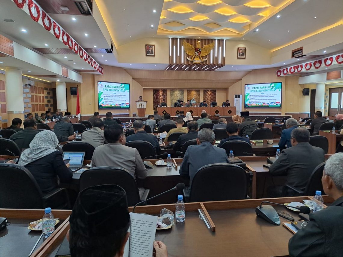 KPUK Tuban Tuntaskan Penghitungan, Begini Konversi Suara Dapil 1 untuk 11 Caleg Peraih Kursi 1 KPUK Tuban.