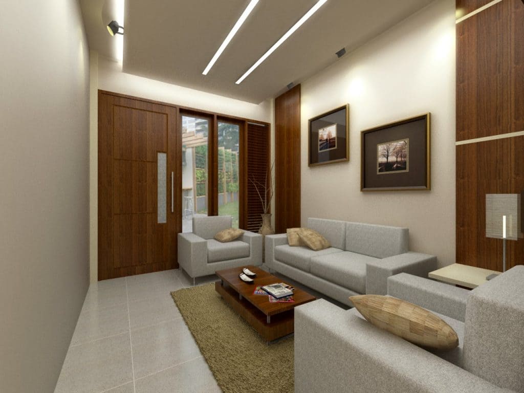 Desain interior rumah minimalis 2024.