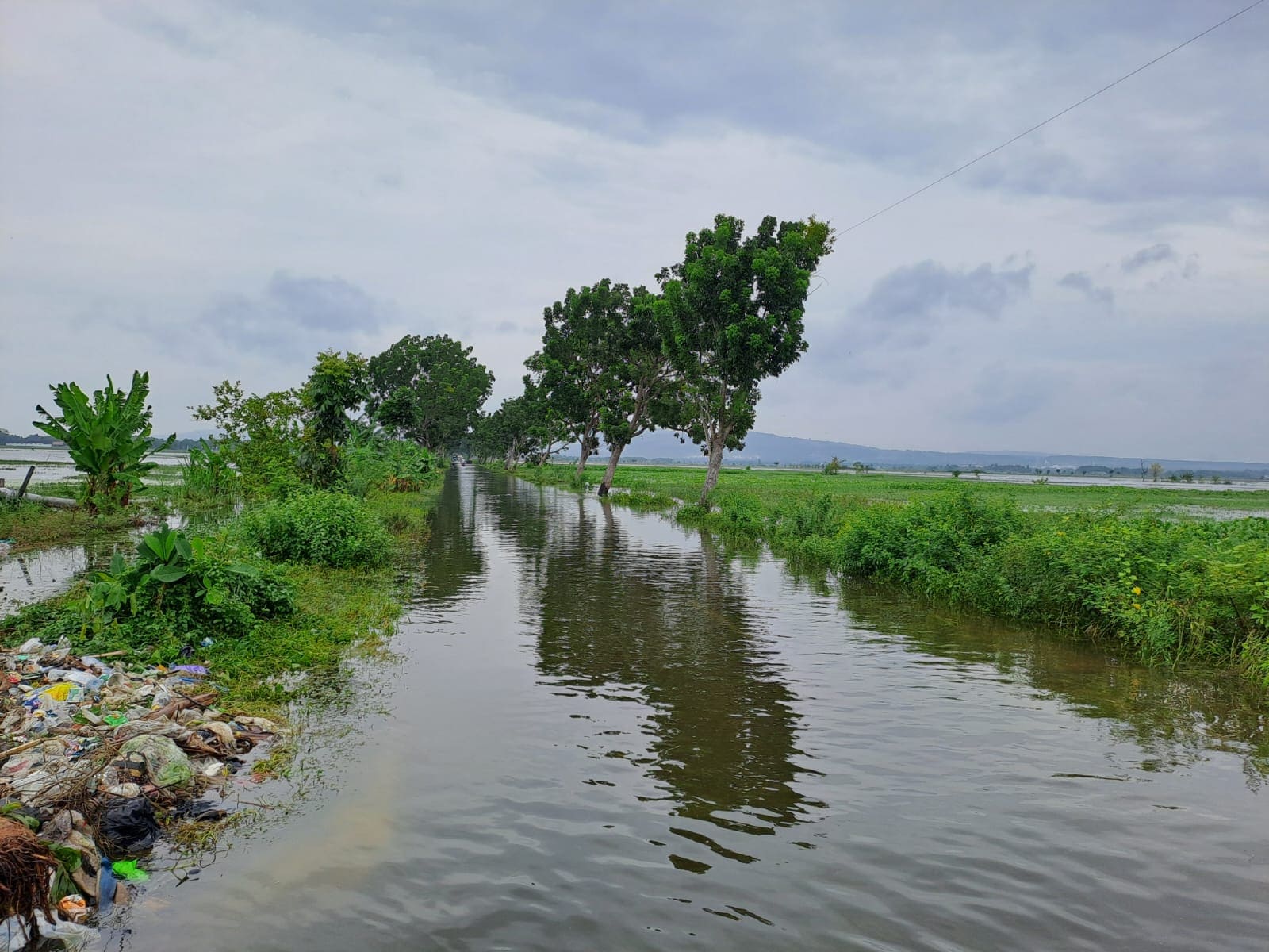 Banjir Sungai Bengawan Solo.