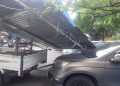Tenda pasar takjil.