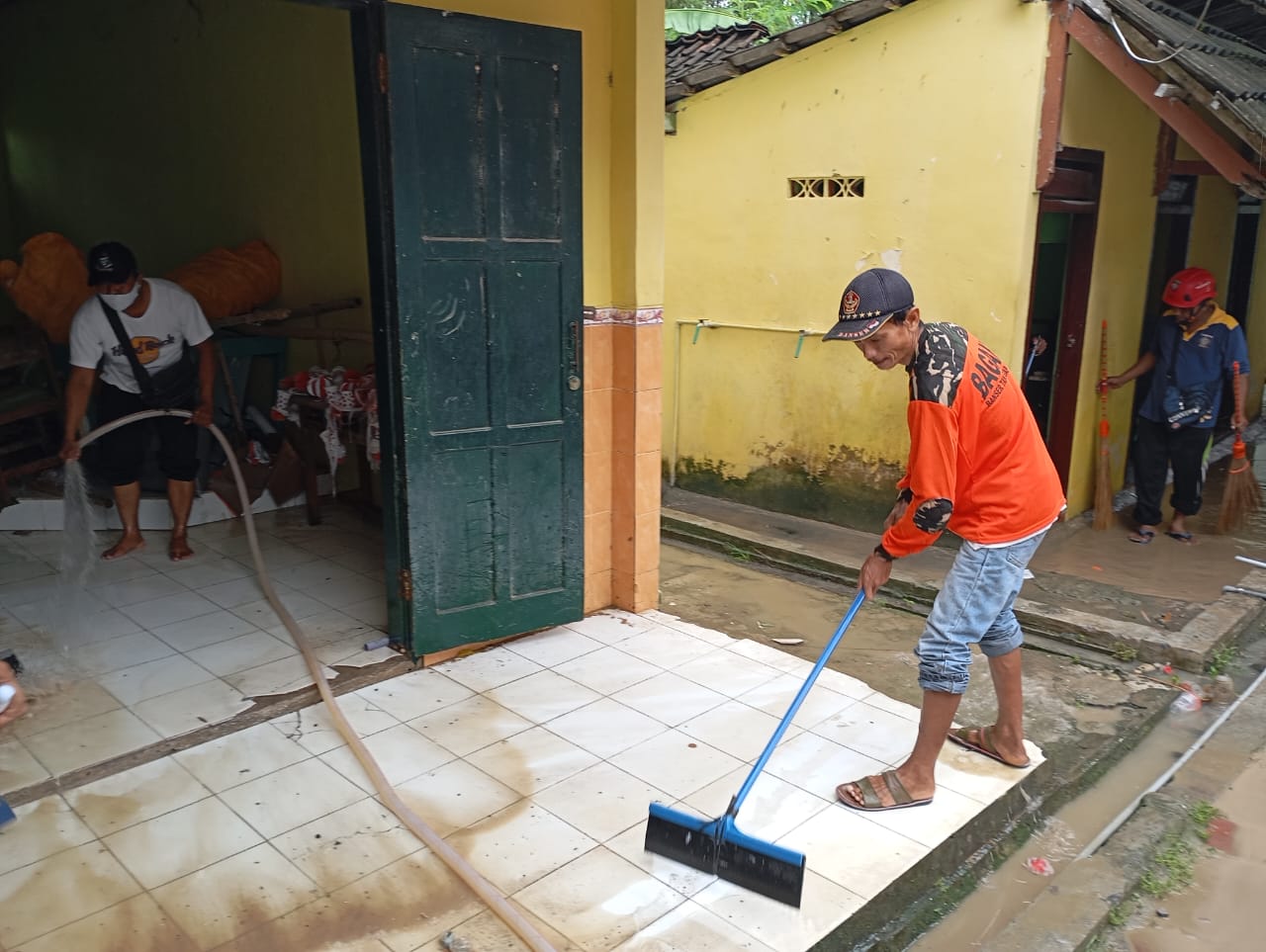 Banjir Sungai Bengawan Solo Tuban.
