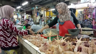 Harga daging ayam.