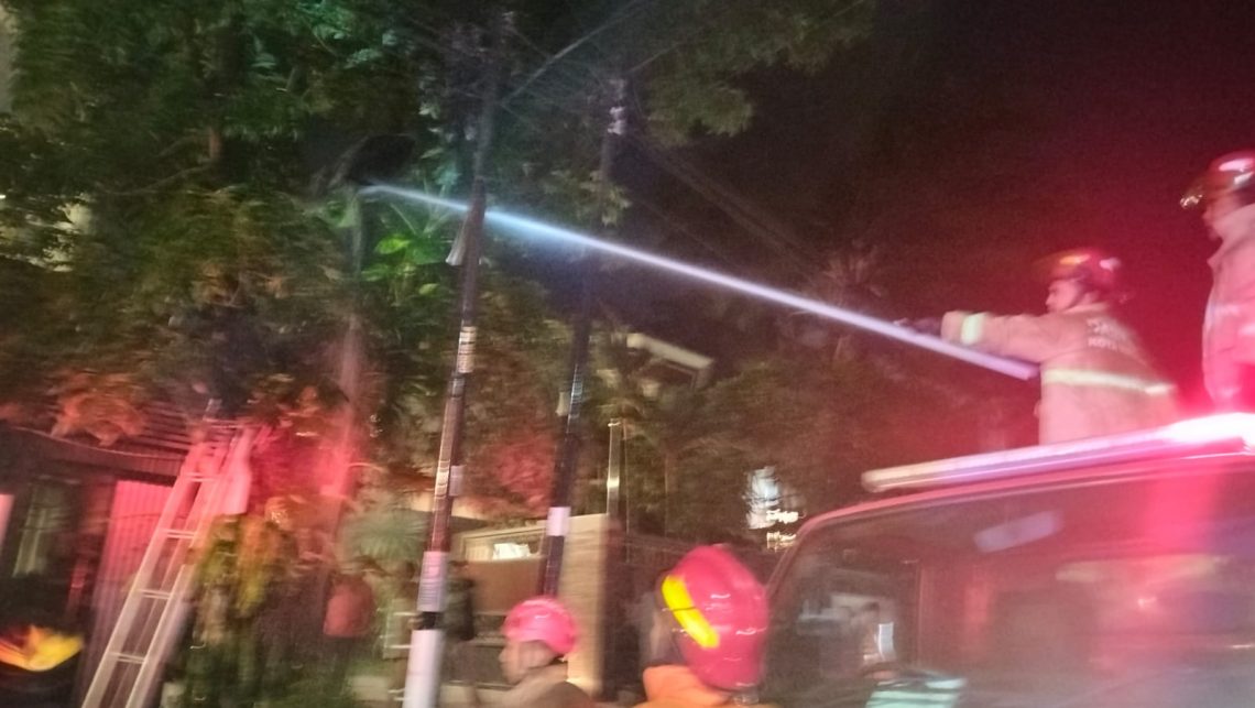 kebakaran di restoran javanine
