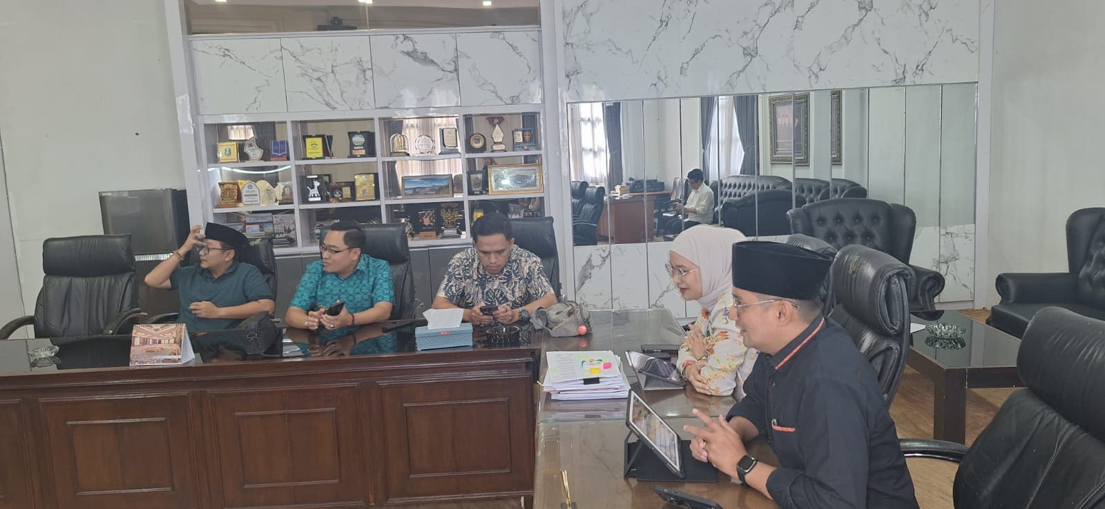 Dengar pendapat Komisi D DPRD Kota Malang.