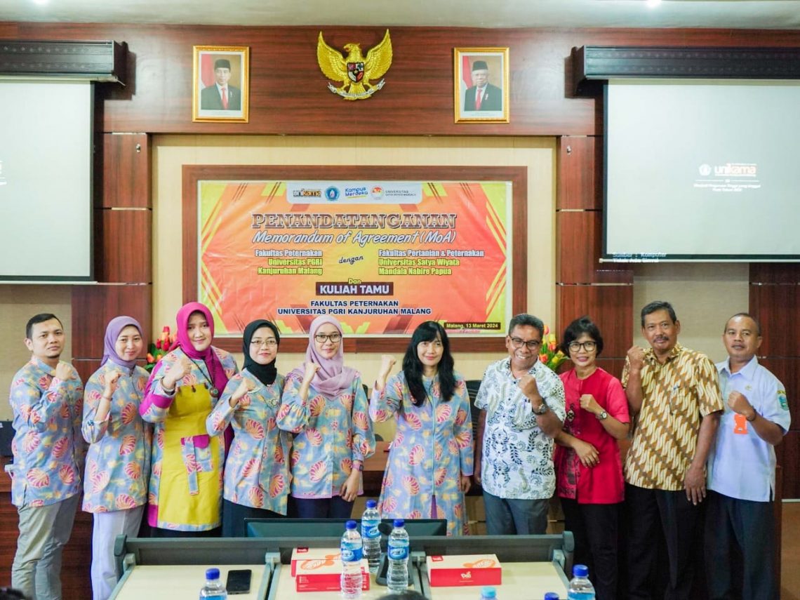 Siap Berkolaborasi SDM Pembelajaran dan Penelitian, Fapet Unikama Kukuhkan Kerja Sama dengan USWIM 1 Fapet Unikama.