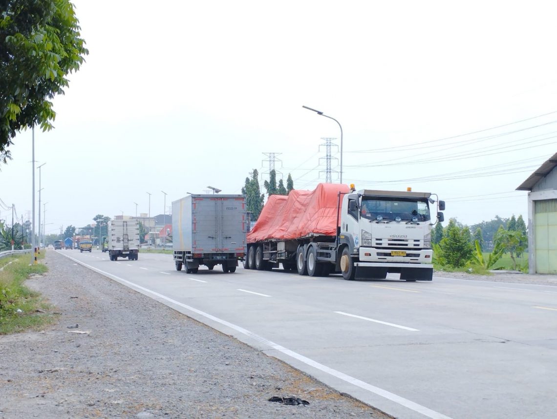 Lebaran 2024, Jalan Non Tol Mojokerto Nihil Pembatasan Angkutan Barang 1 Pembatasan angkutan barang.
