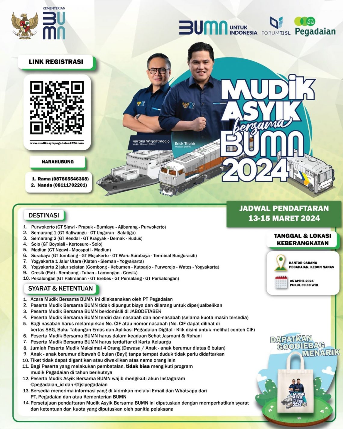 Yuk Daftar! Pegadaian dan BUMN Gelar Program Mudik Asyik Gratis 2024 1 Mudik Asyik.