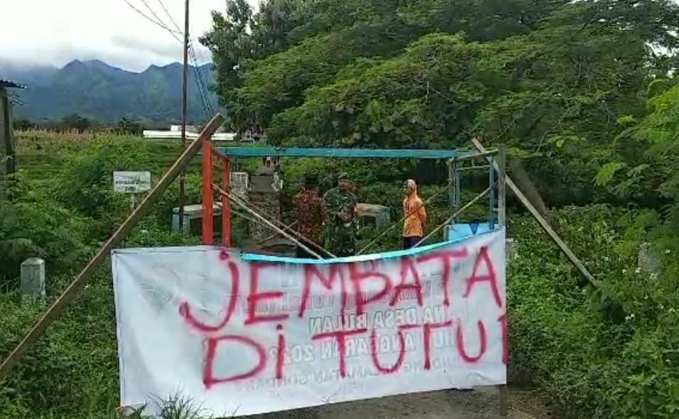 Warga Tempuh Rute Memutar Akibat Jembatan Alternatif di Gondang, Mojokerto Putus 1 Jembatan Mojokerto