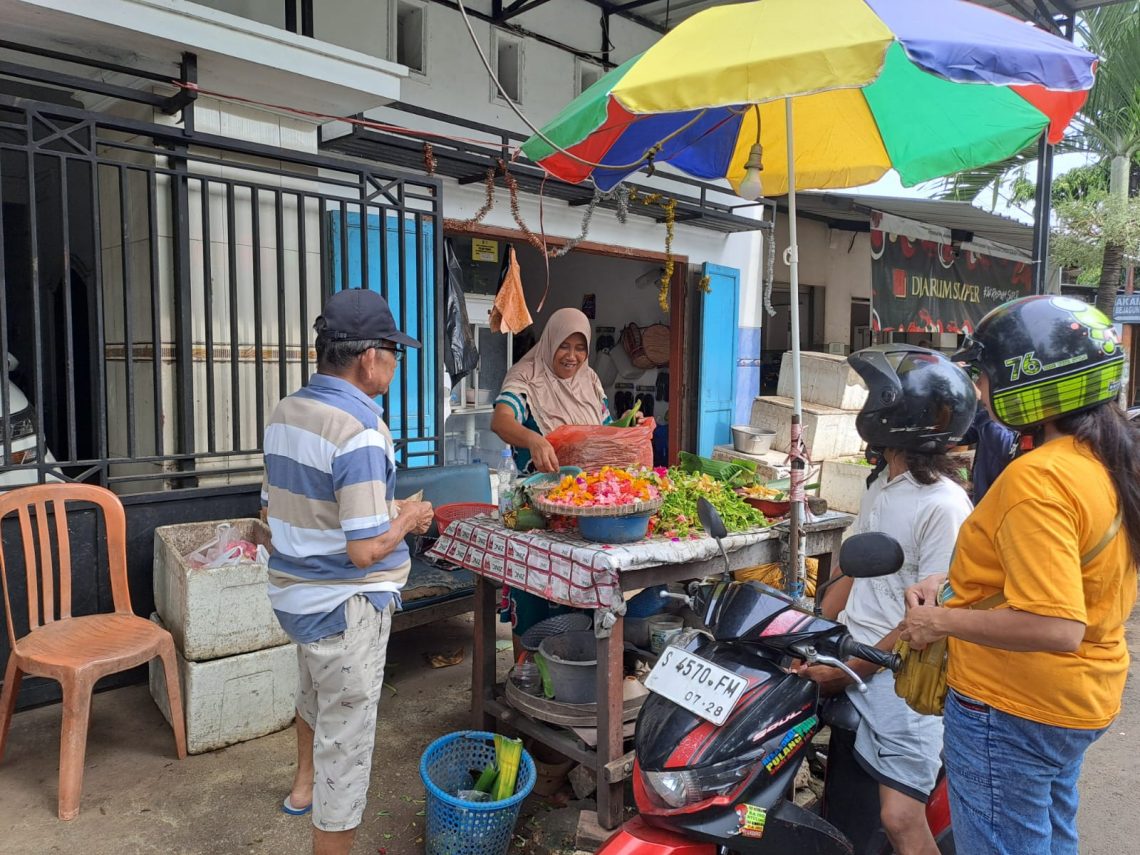 Penjual Bunga Tabur