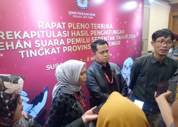Ketua KPU Jatim 1