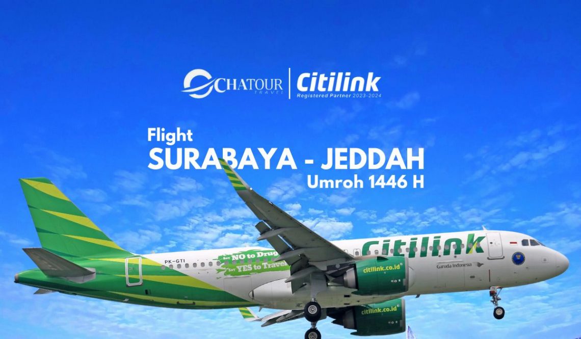 Kolaborasi Citilink dan CHATour Travel, Target Berangkatkan Jamaah Umroh Lima Kali Seminggu 5 Kolaborasi Citilink dan Chatour Travel