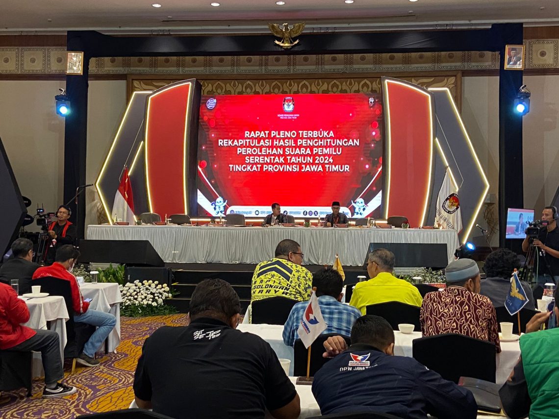Partisipasi Masyarakat Jatim di Pemilu 2024 Naik Jadi 83,64 persen 1 KPU Jatim