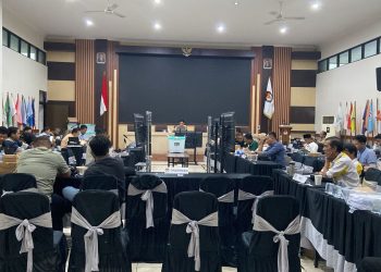 Suasana KPU Surabaya