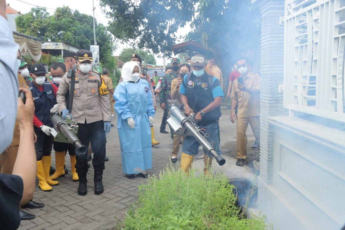 Fogging Serentak di Kabupaten Mojokerto, Upaya Antisipasi Lonjakan Kasus DBD 1 Kasus DBD.