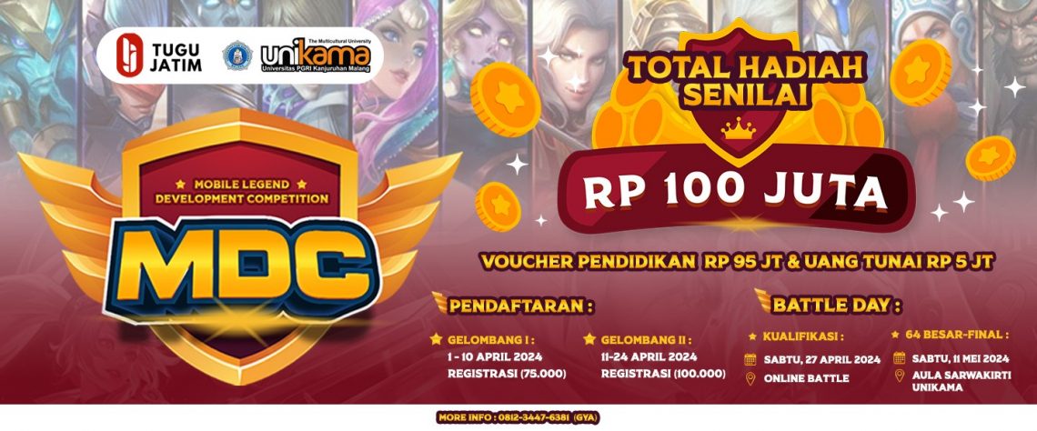 beasiswa 100 juta lewat ajang Mobile Legends Development Competition 2024