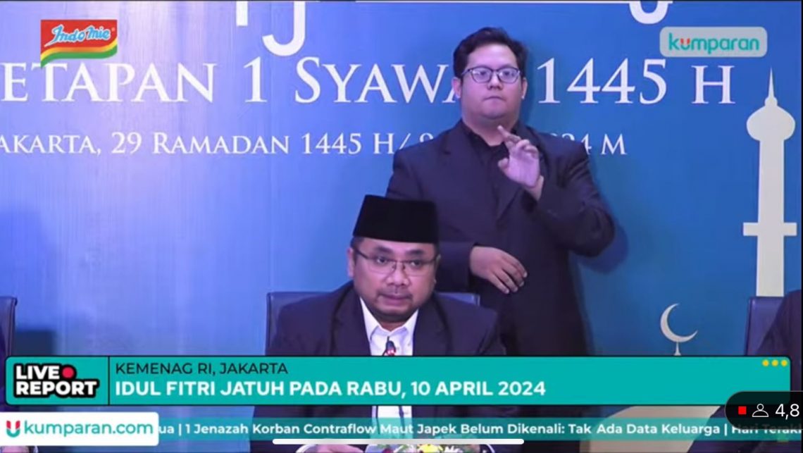 Hasil Sidang Isbat Kemenag, Pemerintah Tetapkan Idul Fitri 1445 H Jatuh Pada Tanggal 10 April 2024 1 hasil sidang isbat kemenag